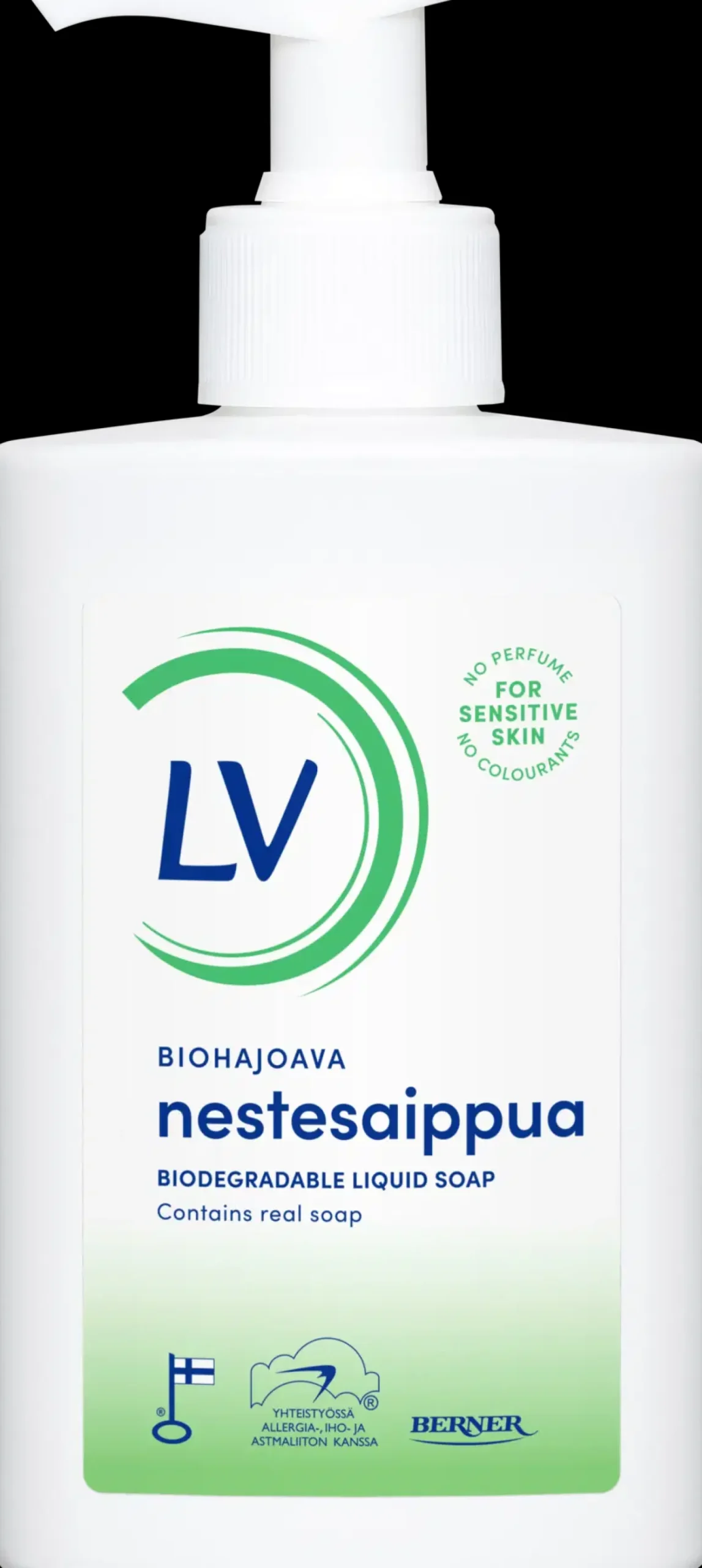 LV 300ml biohajoava Nestesaippua