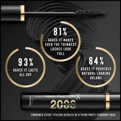 Max Factor 2000 Calorie ripsiväri 9 ml Black