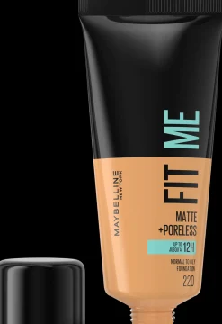 Maybelline New York Fit Me Matte+Poreless -meikkivoide 220 Natural Beige 30ml