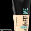 Maybelline New York Fit Me Matte+Poreless -meikkivoide 100 Warm Ivory 30ml