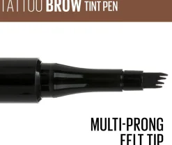 Maybelline New York Tattoo Brow Micropen Tint 120 Medium brown -kulmakynä 1ml