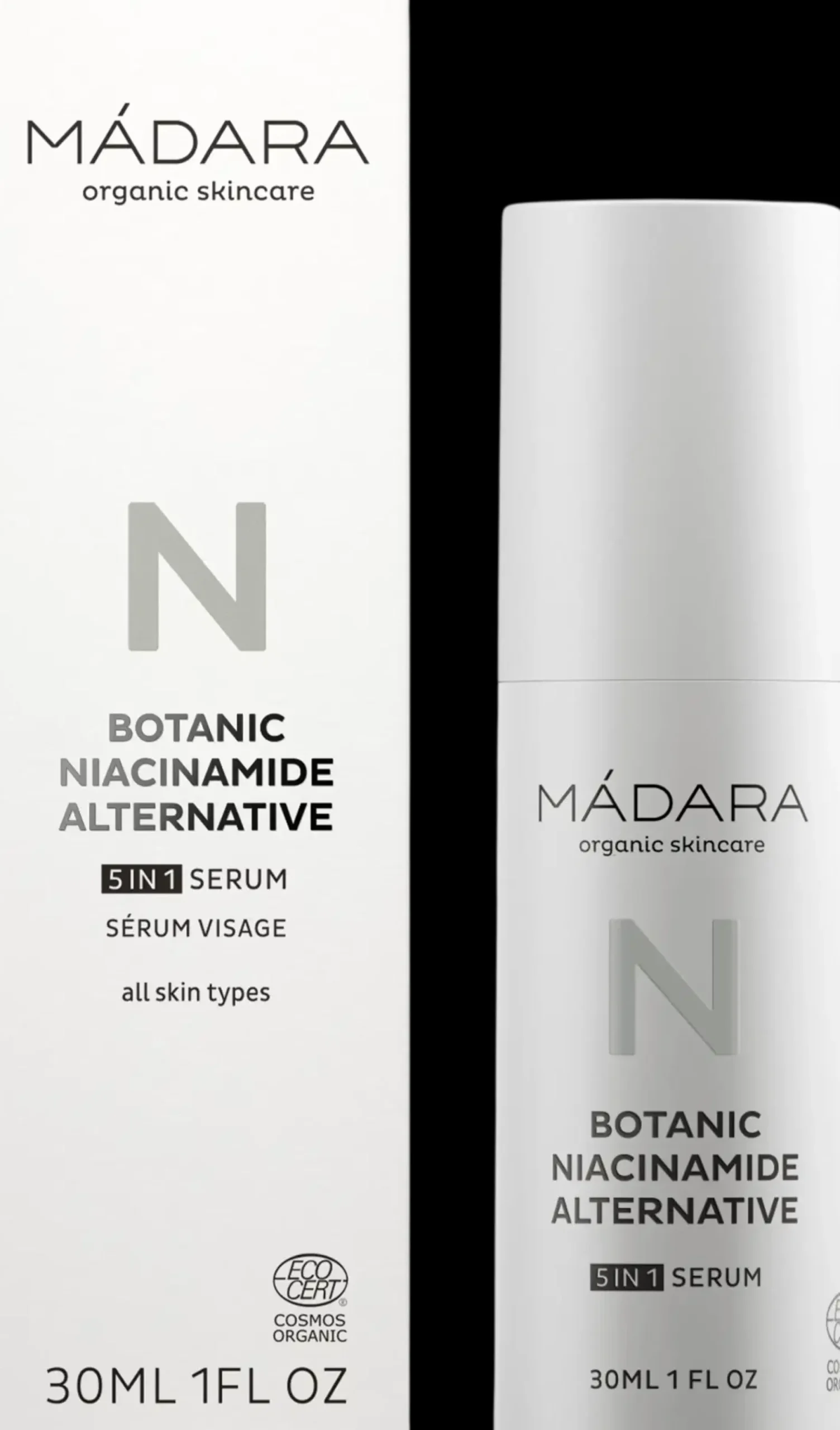 MÁDARA Botanic Niacinamide Alternative 5 in 1 -seerumi 30 ml