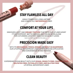 MOIRA Lip Appeal Waterproof Liner huultenrajauskynä 0,6 g