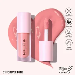 MOIRA Love Steady Liquid Blush nestemäinen poskipuna 4,8 g
