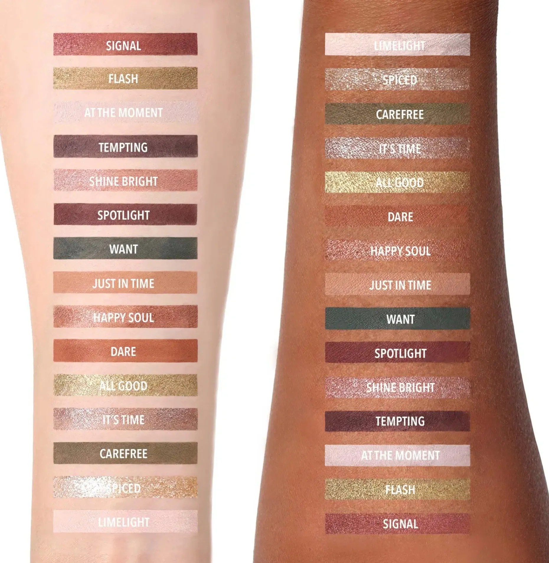 MOIRA Time to Shine Pressed Pigment Palette luomiväripaletti