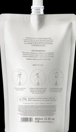 Molton Brown Coastal Cypress & Sea Fennel Fine Liquid Hand Wash Refill käsisaippuan täyttöpakkaus 400 ml