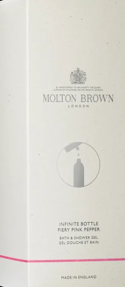 Molton Brown Infinite Bottle Fiery Pink Pepper Bath & Shower Gel suihkugeeli 400 ml