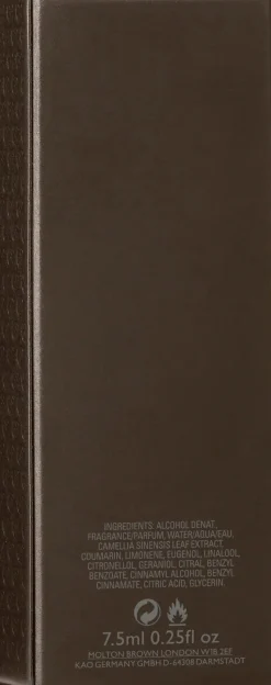 Molton Brown Mesmerising Oudh Accord & Gold EdP Travel Case Refill täyttöpakkaus 7,5 ml