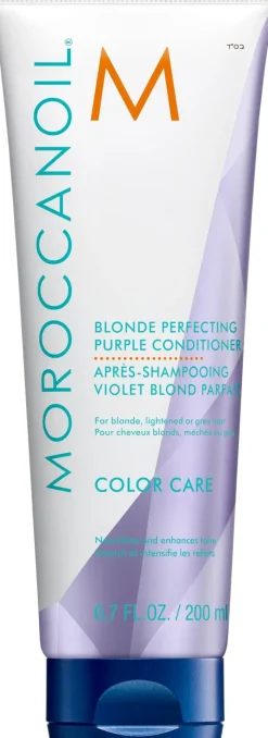Moroccanoil Blonde Perfecting Purple conditioner hoitoaine 200 ml