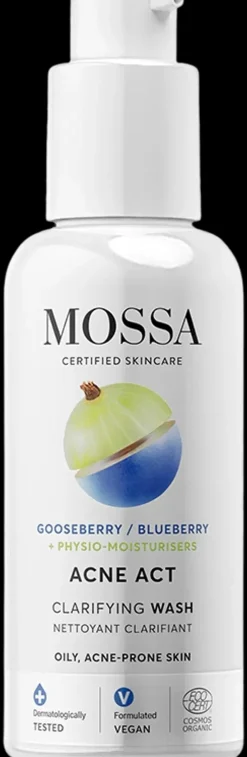 Mossa Acne Act Puhdistusgeeli 140ml