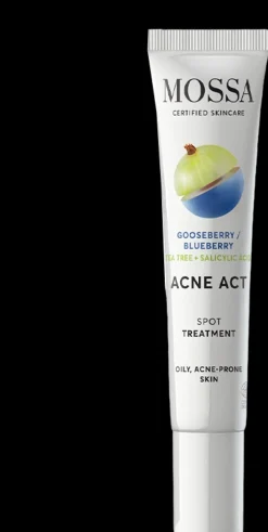 Mossa Acne Act Täsmätipat finneihin ja epäpuhtauksiin 15ml