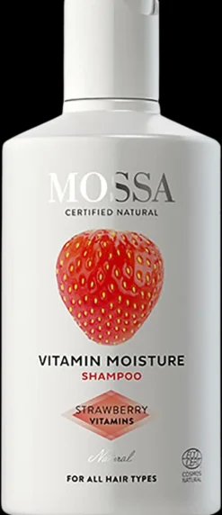 Mossa 300ml Shampoo Vitamin moisture mansikka