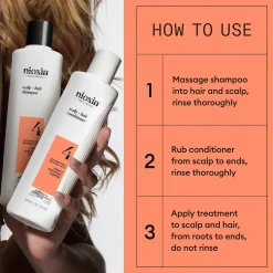 Nioxin System 4 KIT hoitopakkaus 300+300+100 ml