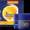NIVEA 50 ml Q10 Energy Recharging Night Cream -yövoide