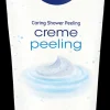 NIVEA 200ml Creme Peeling Shower & Scrub -kuoriva suihkugeeli