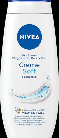 NIVEA 250ml Creme Soft Care Shower -suihkusaippua