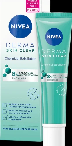 NIVEA 40ml Derma Skin Clear Chemical Exfoliator -kemiallinen kuorintavoide