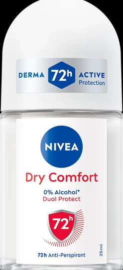 NIVEA 25ml Dry Comfort Deo Roll-on -antiperspirantti
