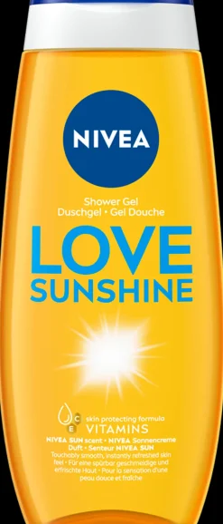 NIVEA 250ml Love Sunshine Shower Gel -suihkugeeli