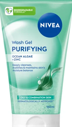 NIVEA 150ml Purifying Wash Gel -puhdistusgeeli