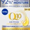 NIVEA 50ml Q10 Anti-Wrinkle Extra Nourish Deep Restoring Day Cream SK15 -päivävoide