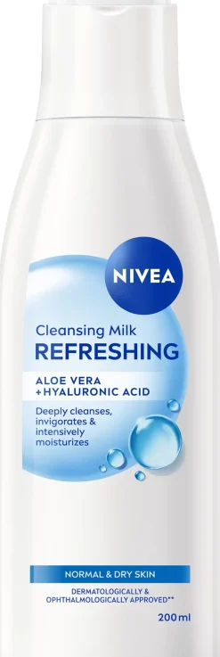 NIVEA 200ml Refreshing Cleansing Milk -puhdistusemulsio