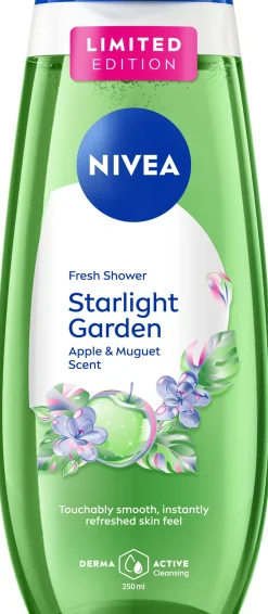 NIVEA 250ml Starlight Garden Shower Gel -suihkugeeli
