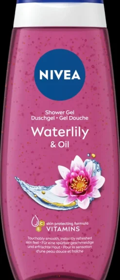 NIVEA 250ml Waterlily & Oil Shower Gel -suihkugeeli