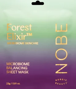 NOBE Nordic Beauty Forest Elixir™ Microbiome Balancing Sheet Mask kangasnaamio 1 pc