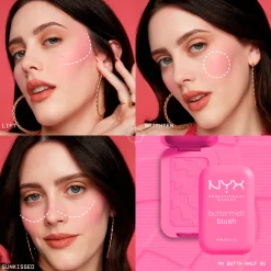 NYX Professional Makeup Buttermelt Blush poskipuna 5 g