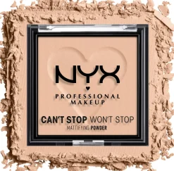 NYX Professional Makeup Can’t Stop Won’t Stop Mattifying Powder meikkipuuteri 6 g