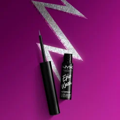 NYX Professional Makeup Epic Wear Metallic Liquid Eyeliner silmänrajauskynä 3,5 ml