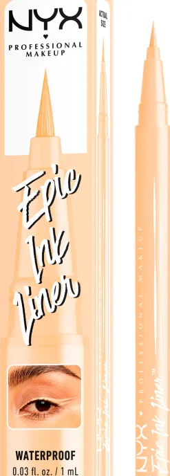 NYX Professional Makeup Epic Ink Liner Waterproof silmänrajauskynä 1 ml