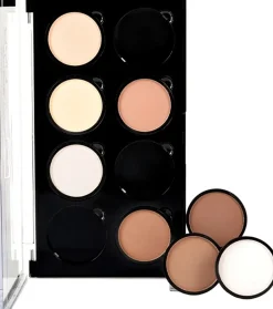NYX Professional Makeup Highlight & Contour Pro Palette korostusväripaletti 8 x 2,7 g