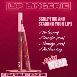 NYX Professional Makeup Lip Lingerie Liner Stain -huultenrajauskynä 1 ml