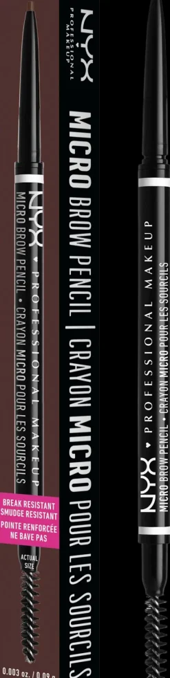 NYX Professional Makeup Micro Brow Pencil kulmakynä 0,09 g