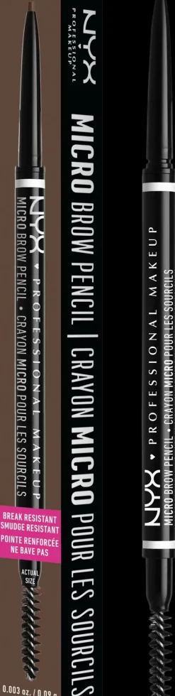 NYX Professional Makeup Micro Brow Pencil kulmakynä 0,09 g