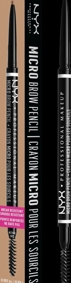 NYX Professional Makeup Micro Brow Pencil kulmakynä 0,09 g
