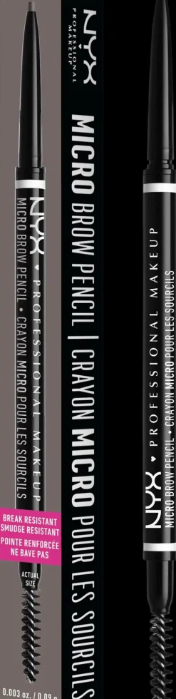 NYX Professional Makeup Micro Brow Pencil kulmakynä 0,09 g