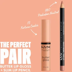 NYX Professional Makeup Slim Lip Pencil huultenrajauskynä 1 g