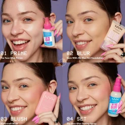 NYX Professional Makeup The Face Glue Setting Spray meikinkiinnityssuihke 60 ml