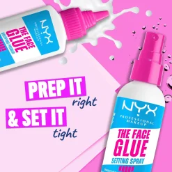 NYX Professional Makeup The Face Glue Setting Spray meikinkiinnityssuihke 60 ml