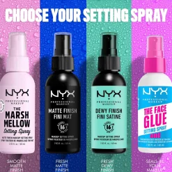 NYX Professional Makeup The Face Glue Setting Spray meikinkiinnityssuihke 60 ml