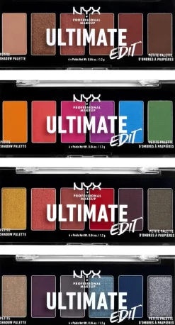 NYX Professional Makeup Ultimate Edit Petite Shadow Palette meikkipaletti 7,2 g