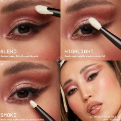 NYX Professional Makeup Ultimate Shadow Palette -luomiväripaletti 05W Warm Neutrals 13,28 g