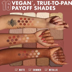 NYX Professional Makeup Ultimate Shadow Palette -luomiväripaletti 05W Warm Neutrals 13,28 g