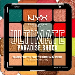 NYX Professional Makeup Ultimate Shadow Palette -luomiväripaletti 02W Paradise Shock 13,28 g