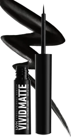 NYX Professional Makeup Vivid Matte Liquid Liner silmänrajauskynä 2 ml