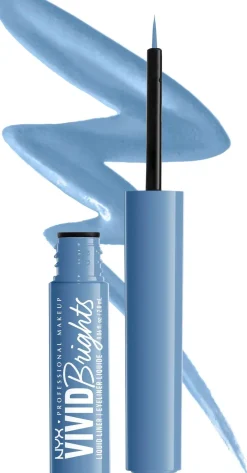 NYX Professional Makeup Vivid Bright Liquid Liner silmänrajauskynä 2 ml