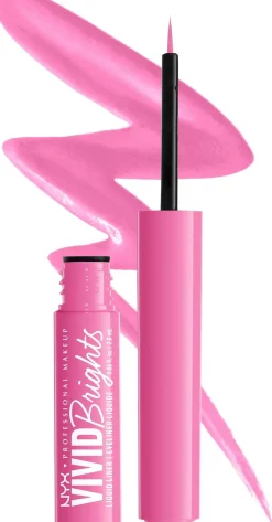 NYX Professional Makeup Vivid Bright Liquid Liner silmänrajauskynä 2 ml